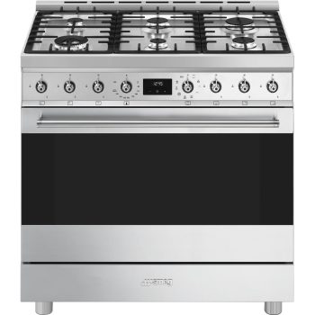SMEG Classica C9GMX2 inox professzionális szabadonálló gáztűzhely