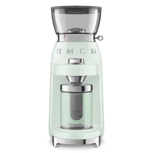 Smeg 50's style CGF03PGEU világoszöld retro design multifunkcionális kávédaráló