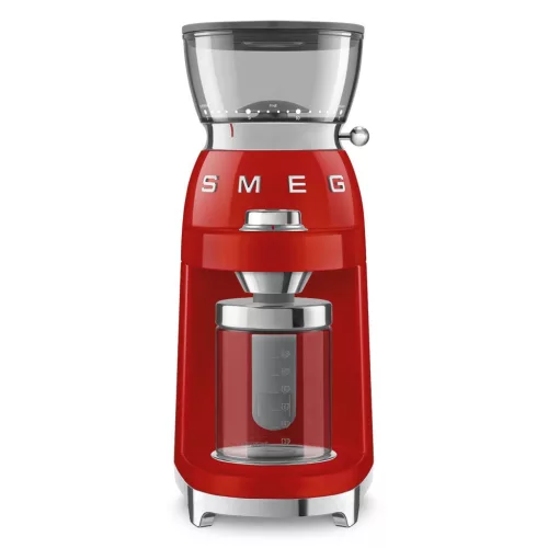 Smeg 50's style CGF03RDEU piros retro design multifunkcionális kávédaráló