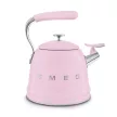 SMEG 50'S Style CKLW2001PK rózsaszín retro design fütyülős teáskanna