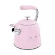 SMEG 50'S Style CKLW2001PK rózsaszín retro design fütyülős teáskanna