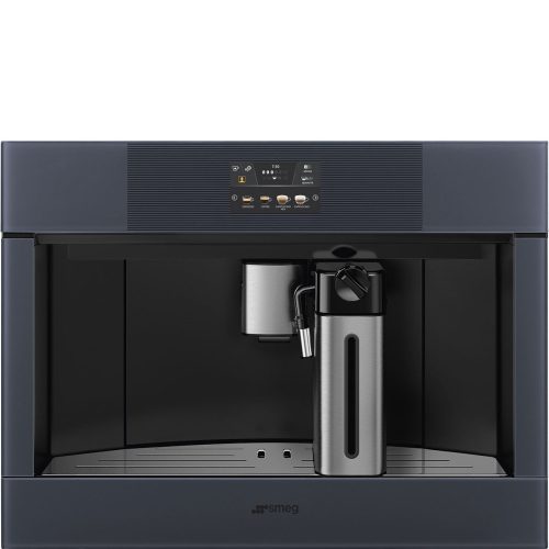 SMEG Linea CMS4104G sötét szürke beépíthető automata kávéfőző