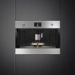 SMEG Linea CMS4303X fekete beépíthető automata kávéfőző