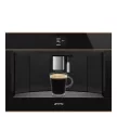 SMEG Dolce Stil Novo CMS4604NR arany fekete beépíthető automata kávéfőző