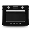 SMEG 50's style COF01BLEU fekete hordozható asztali kombinált sütő gőz funkcióval
