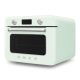 SMEG 50's style COF01PGEU világoszöld hordozható asztali kombinált sütő gőz funkcióval