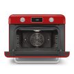 SMEG 50's style COF01RDEU piros hordozható asztali kombinált sütő gőz funkcióval