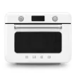 SMEG 50's style COF01WHEU fehér hordozható asztali kombinált sütő gőz funkcióval