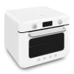 SMEG 50's style COF01WHEU fehér hordozható asztali kombinált sütő gőz funkcióval