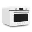 SMEG 50's style COF01WHEU fehér hordozható asztali kombinált sütő gőz funkcióval