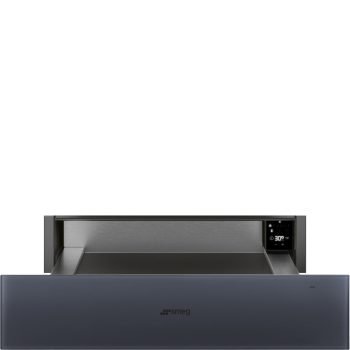 SMEG Linea CPRT115G sötét szürke beépített étel melegentartó fiók