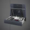 SMEG Linea CPV115G sötét szürke beépíthető szuvidáló gép