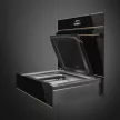 SMEG Dolce Stil Novo CPV615NR arany fekete beépíthető szuvidáló gép