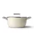 Smeg CSF2412CRM krémszínű tapadásmentes lábas üveg fedővel