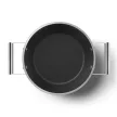 Smeg CSF2412CRM krémszínű tapadásmentes lábas üveg fedővel