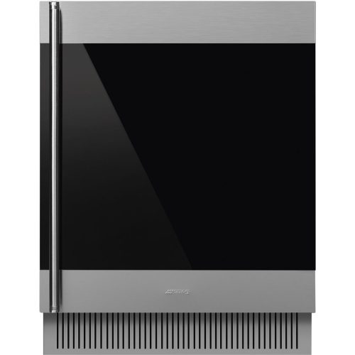 SMEG Classica CVI338RX3 inox 38 palackos pult alá építhető borhűtő