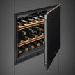 SMEG Dolce Stil Novo CVI621NR3 fekete 21 palackos beépíthető borhűtő