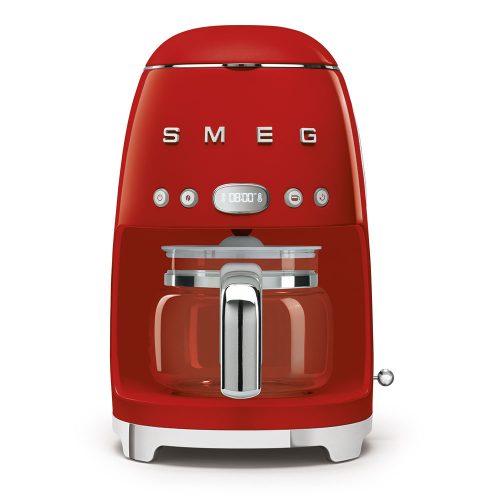 SMEG 50's Style DCF02RDEU piros retro design filteres kávéfőző