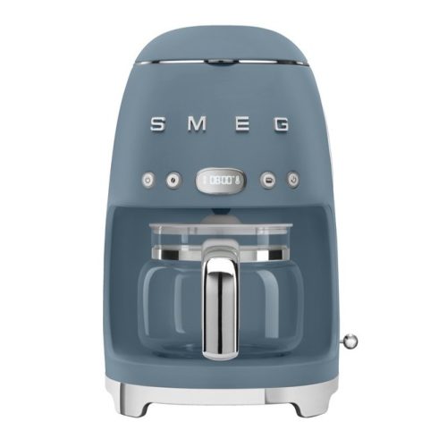 SMEG 50's Style DCF02SBMEU matt viharkék retro design filteres kávéfőző