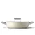 Smeg DPF2812CRM krémszínű tapadásmentes alacsony lábas üveg fedővel