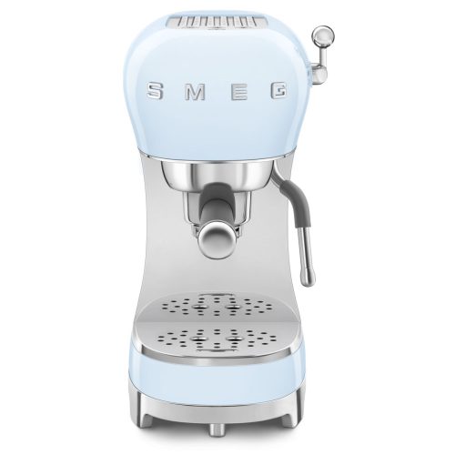SMEG 50's Style ECF02PBEU világoskék retro design karos espresso kávéfőző