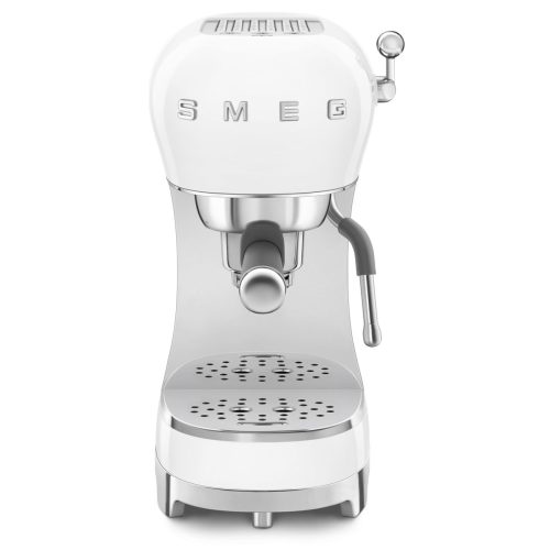 SMEG 50's Style ECF02WHEU fehér retro design karos espresso kávéfőző