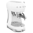 SMEG 50's Style ECF02WHEU fehér retro design karos espresso kávéfőző