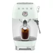 SMEG 50's Style ECF03PGEU világoszöld retro design eszpresszó kávégép cold brew funkcióval