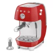 SMEG 50's Style ECF03RDEU piros retro design eszpresszó kávégép cold brew funkcióval