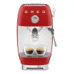 SMEG 50's Style ECF03RDEU piros retro design eszpresszó kávégép cold brew funkcióval