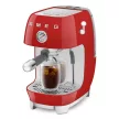 SMEG 50's Style ECF03RDEU piros retro design eszpresszó kávégép cold brew funkcióval