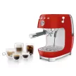 SMEG 50's Style ECF03RDEU piros retro design eszpresszó kávégép cold brew funkcióval