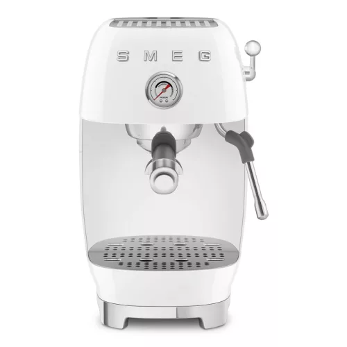 SMEG 50's Style ECF03WHEU fehér retro design eszpresszó kávégép cold brew funkcióval