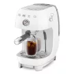 SMEG 50's Style ECF03WHEU fehér retro design eszpresszó kávégép cold brew funkcióval