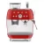 SMEG 50's Style EGF03RDEU Piros retro design darálós eszpresszó kávégép