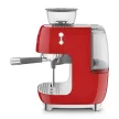 SMEG 50's Style EGF03RDEU Piros retro design darálós eszpresszó kávégép