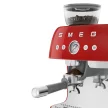 SMEG 50's Style EGF03RDEU Piros retro design darálós eszpresszó kávégép