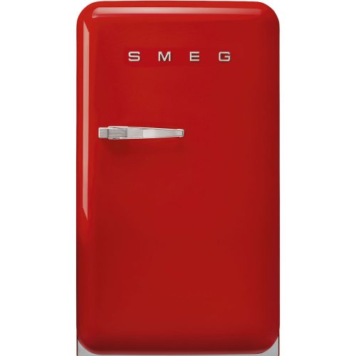 SMEG 50's Style FAB10HRRD5 piros retro design hűtőszekrény fagyasztóval