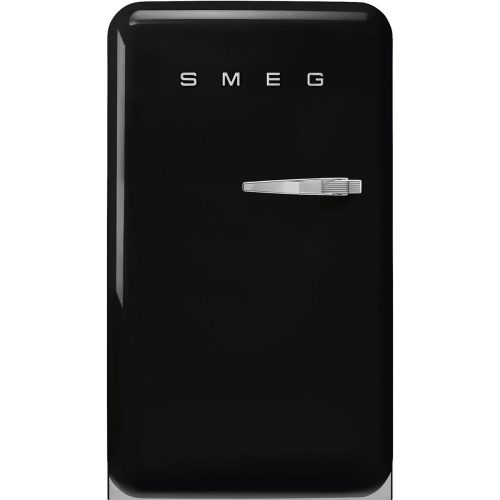 SMEG 50's Style FAB10LBL6 fekete retro design hűtőszekrény fagyasztóval