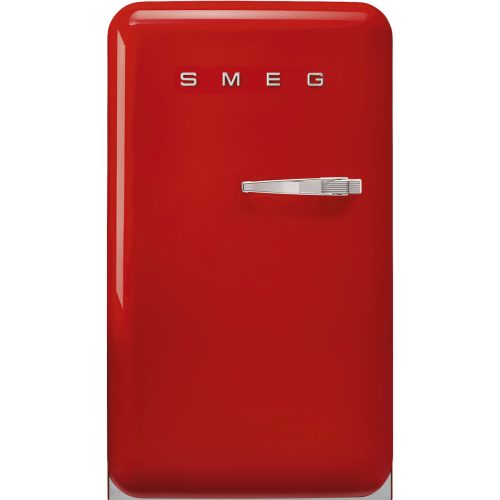 SMEG 50's Style FAB10LRD5 piros retro design hűtőszekrény fagyasztóval