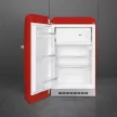 SMEG 50's Style FAB10LRD6 piros retro design hűtőszekrény fagyasztóval