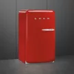 SMEG 50's Style FAB10LRD6 piros retro design hűtőszekrény fagyasztóval