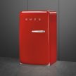 SMEG 50's Style FAB10LRD6 piros retro design hűtőszekrény fagyasztóval