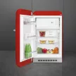SMEG 50's Style FAB10LRD6 piros retro design hűtőszekrény fagyasztóval