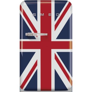 SMEG 50's Style FAB10RDUJ6 Union Jack mintás retro design hűtőszekrény fagyasztóval