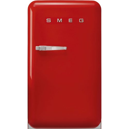 SMEG 50's Style FAB10RRD5 piros retro design hűtőszekrény fagyasztóval