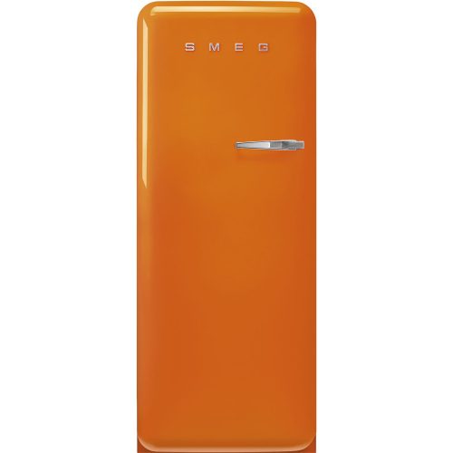 SMEG 50's Style FAB28LOR5 narancssárga retro design hűtőszekrény fagyasztóval