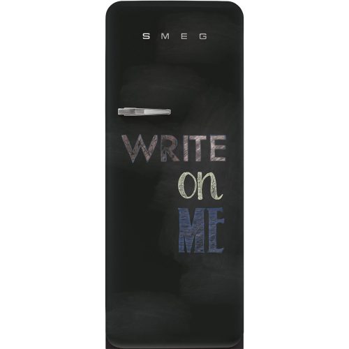 SMEG 50's Style FAB28RDBB6 matt fekete fagyasztós szabadonálló retro design hűtőszekrény