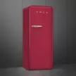 SMEG 50's Style FAB28RDRB6 matt rubinvörös fagyasztós szabadonálló retro design hűtőszekrény