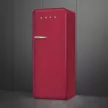 SMEG 50's Style FAB28RDRB6 matt rubinvörös fagyasztós szabadonálló retro design hűtőszekrény